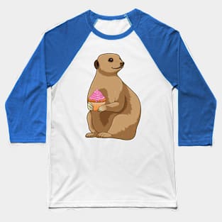 Meerkat Muffin Baseball T-Shirt